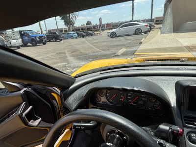 1998 Acura NSX in Spa Yellow over Black