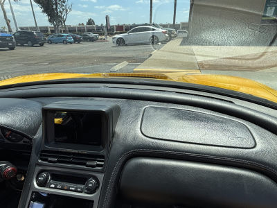 1998 Acura NSX in Spa Yellow over Black