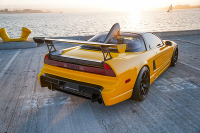 1998 Acura NSX in Spa Yellow over Black