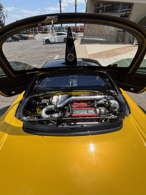 1998 Acura NSX in Spa Yellow over Black