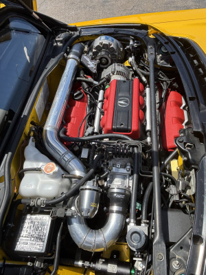 1998 Acura NSX in Spa Yellow over Black