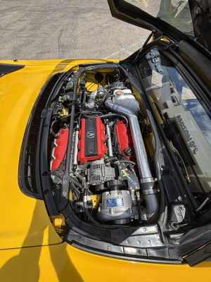 1998 Acura NSX in Spa Yellow over Black