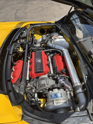 1998 Acura NSX in Spa Yellow over Black