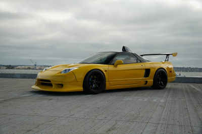 1998 Acura NSX in Spa Yellow over Black