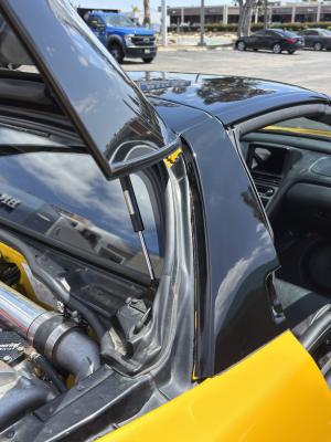 1998 Acura NSX in Spa Yellow over Black