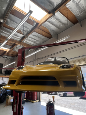 1998 Acura NSX in Spa Yellow over Black