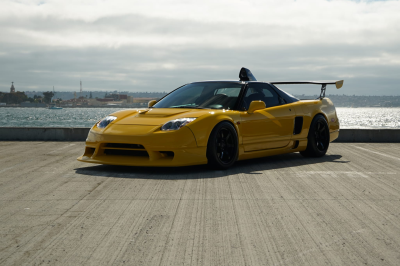 1998 Acura NSX in Spa Yellow over Black