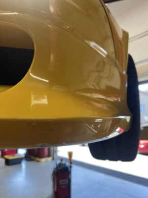 1998 Acura NSX in Spa Yellow over Black