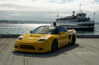 1998 Acura NSX in Spa Yellow over Black
