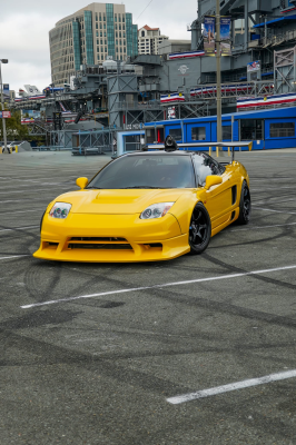 1998 Acura NSX in Spa Yellow over Black