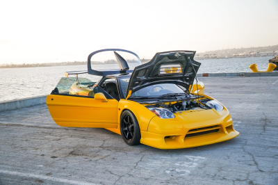1998 Acura NSX in Spa Yellow over Black