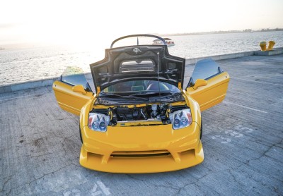 1998 Acura NSX in Spa Yellow over Black