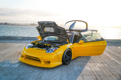 1998 Acura NSX in Spa Yellow over Black