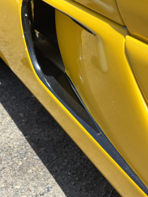1998 Acura NSX in Spa Yellow over Black