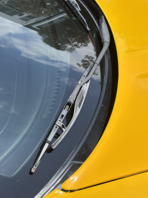 1998 Acura NSX in Spa Yellow over Black