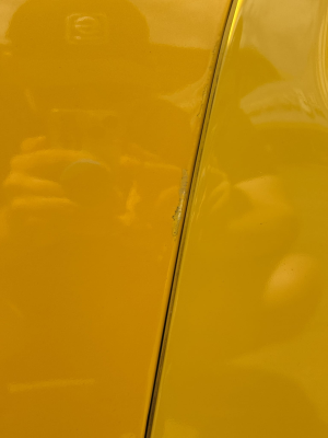 1998 Acura NSX in Spa Yellow over Black