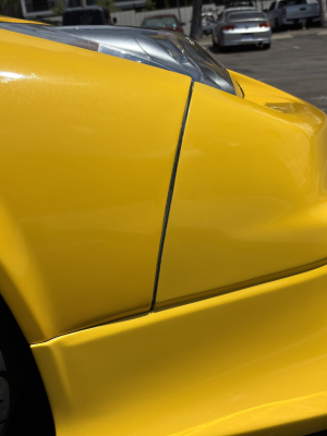 1998 Acura NSX in Spa Yellow over Black