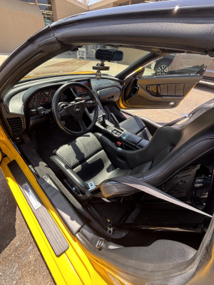 1998 Acura NSX in Spa Yellow over Black