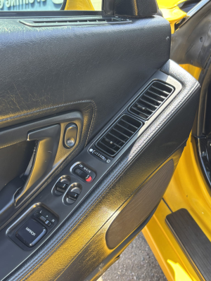 1998 Acura NSX in Spa Yellow over Black