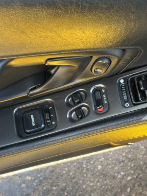 1998 Acura NSX in Spa Yellow over Black