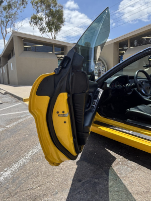 1998 Acura NSX in Spa Yellow over Black