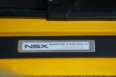 1998 Acura NSX in Spa Yellow over Black