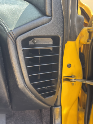 1998 Acura NSX in Spa Yellow over Black