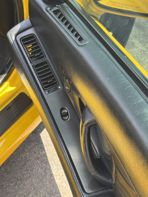 1998 Acura NSX in Spa Yellow over Black