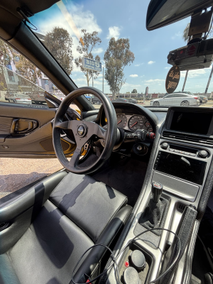1998 Acura NSX in Spa Yellow over Black