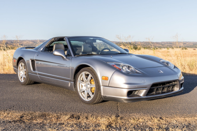 2002 Acura NSX in Sebring Silver over Silver