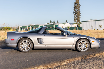 2002 Acura NSX in Sebring Silver over Silver