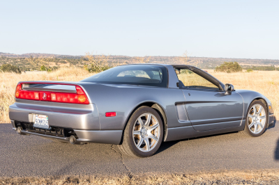2002 Acura NSX in Sebring Silver over Silver