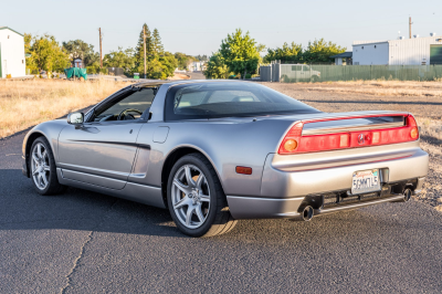 2002 Acura NSX in Sebring Silver over Silver