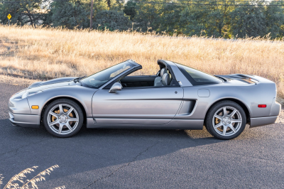 2002 Acura NSX in Sebring Silver over Silver