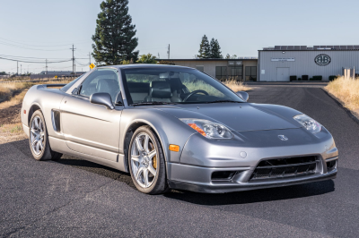2002 Acura NSX in Sebring Silver over Silver