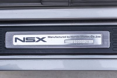 2002 Acura NSX in Sebring Silver over Silver