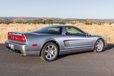 2002 Acura NSX in Sebring Silver over Silver