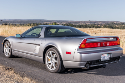 2002 Acura NSX in Sebring Silver over Silver