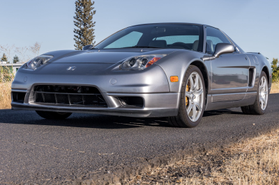 2002 Acura NSX in Sebring Silver over Silver