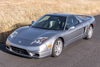 2002 Acura NSX in Sebring Silver over Silver
