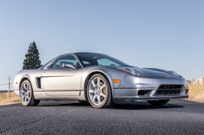 2002 Acura NSX in Sebring Silver over Silver