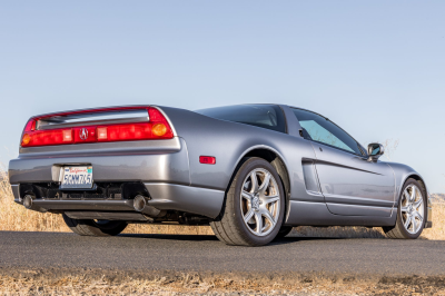 2002 Acura NSX in Sebring Silver over Silver