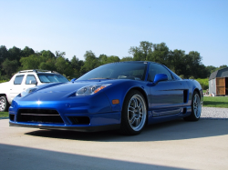 2003 Acura NSX in Long Beach Blue over Black
