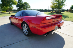 1991 Acura NSX in Formula Red over Black