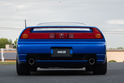 2004 Acura NSX in Long Beach Blue over Tan