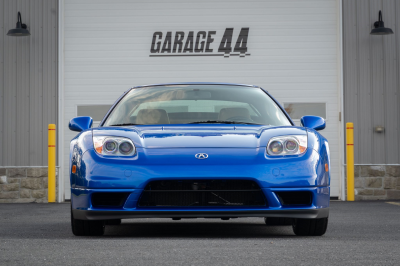 2004 Acura NSX in Long Beach Blue over Tan