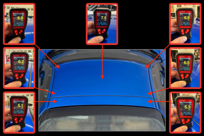 2004 Acura NSX in Long Beach Blue over Tan