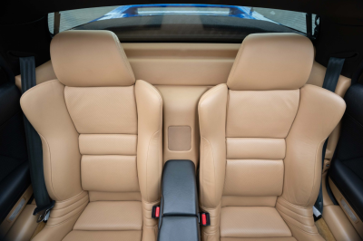 2004 Acura NSX in Long Beach Blue over Tan