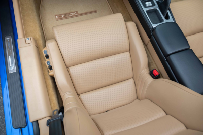 2004 Acura NSX in Long Beach Blue over Tan