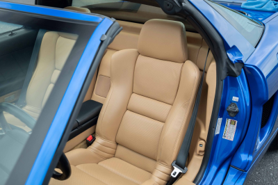 2004 Acura NSX in Long Beach Blue over Tan